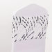 5 Mesh with Embroidered Sequins Chair Sashes SASH_02_WAVE_WHBK