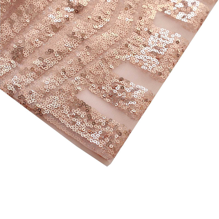 5 Mesh with Geometric Embroidered Sequins Cylinder Display Stand Covers Set