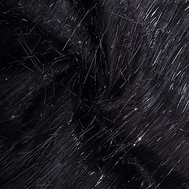 5 Metallic Fringe Shag Tinsel Chair Sashes