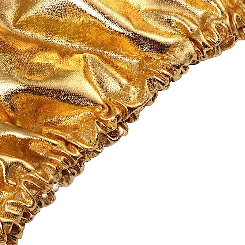 5 Metallic Spandex Cylinder Display Box Stand Covers