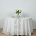 5 Organza Table Runners with Foil Wave Design