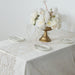 5 Organza Table Runners with Foil Wave Design