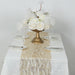 5 Organza Table Runners with Foil Wave Design