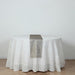 5 Organza Table Runners with Foil Wave Design