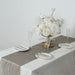 5 Organza Table Runners with Foil Wave Design