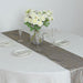 5 Organza Table Runners with Foil Wave Design
