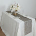 5 Organza Table Runners with Foil Wave Design