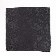 5 Pack 17" x 17" Jacquard Cloth Napkins Abstract Watercolor Pattern NAP_JAC02_OSC_BLK