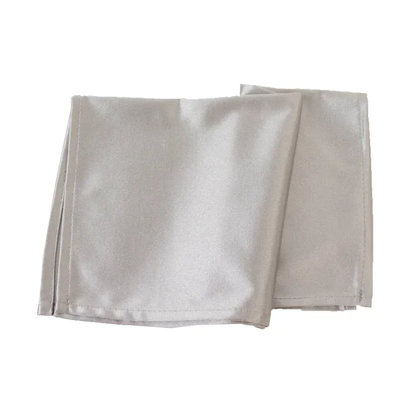 5 Pack 20" x 20" Shimmer Scuba Wrinkle-Free Reusable Lustrous Cloth Napkins