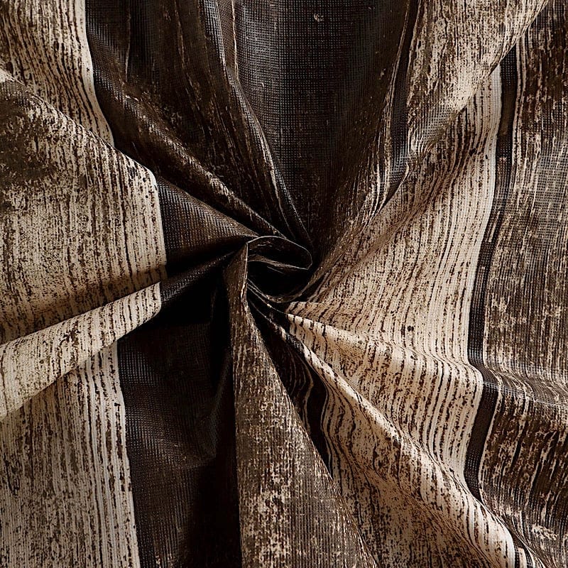 5 pack 52" x 108" Rectangular Disposable Plastic Tablecloth with Rustic Wooden Print - Charcoal Gray TAB_PVC_WOD01_108_GREY_PK