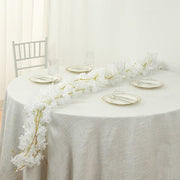 5 Pack 6 ft Artificial Cherry Blossom Flowers Garland