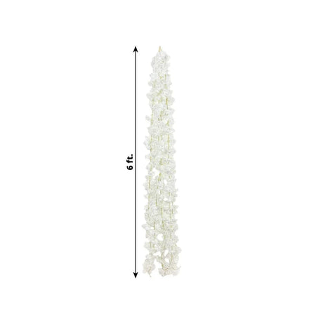 5 Pack 6 ft Artificial Cherry Blossom Flowers Garland
