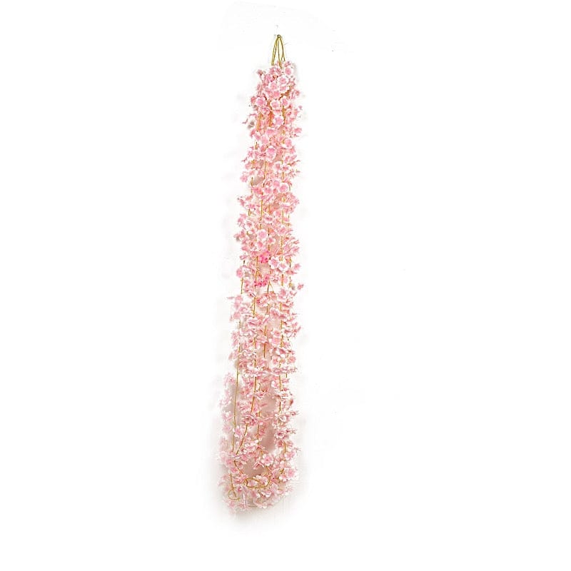 5 Pack 6 ft Artificial Cherry Blossom Flowers Garland ARTI_GLND_CHR01_046