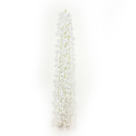 5 Pack 6 ft Artificial Cherry Blossom Flowers Garland ARTI_GLND_CHR01_WHT