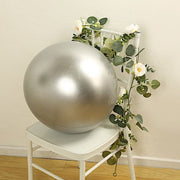 5 Pack Biodegradable Balloons - Metallic Chrome