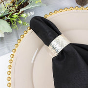 5 pcs 20" x 20"Premium Polyester Dinner Napkins