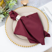5 pcs 20" x 20"Premium Polyester Dinner Napkins