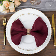 5 pcs 20" x 20"Premium Polyester Dinner Napkins