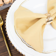 5 pcs 20" x 20"Premium Polyester Dinner Napkins