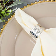 5 pcs 20" x 20"Premium Polyester Dinner Napkins