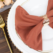 5 pcs 20" x 20"Premium Polyester Dinner Napkins