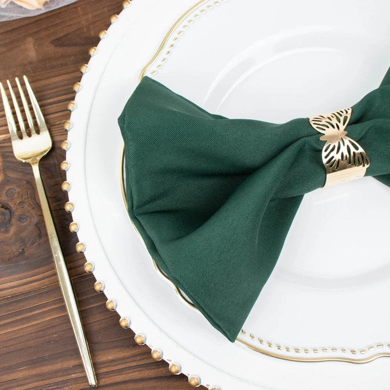 5 pcs 20" x 20"Premium Polyester Dinner Napkins