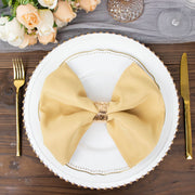 5 pcs 20" x 20"Premium Polyester Dinner Napkins NAP_PRM_CHMP