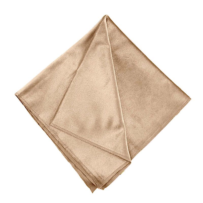 5 pcs 20"x20" Premium Velvet Napkins