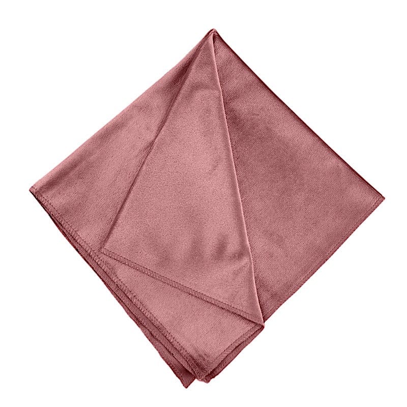 5 pcs 20"x20" Premium Velvet Napkins