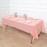 5 pcs 54x108" Disposable Plastic Table Covers Tablecloths