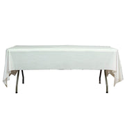5 pcs 54x108" Disposable Plastic Table Covers Tablecloths