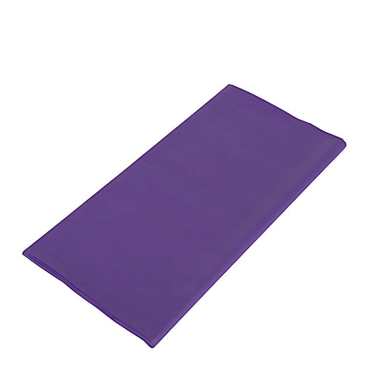 5 pcs 54x108" Disposable Plastic Table Covers Tablecloths