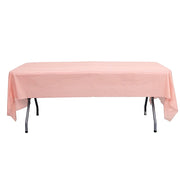 5 pcs 54x108" Disposable Plastic Table Covers Tablecloths TAB_PVC_S02_046_PK