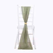 5 pcs Premium Chiffon Wide Chair Sashes