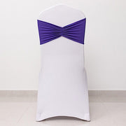 5 pcs Ruffled Spandex Chair Sashes