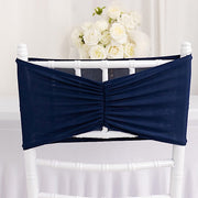 5 pcs Ruffled Spandex Chair Sashes