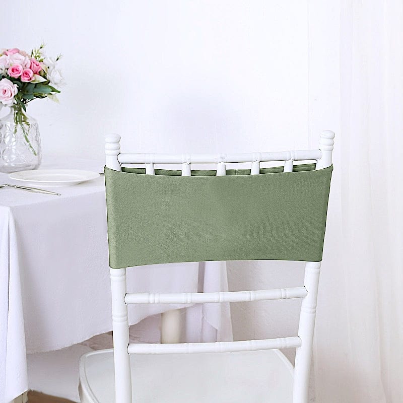 5 pcs Spandex Chair Sashes SASHP_SPX_DSG