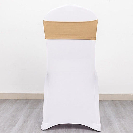 5 pcs Spandex Chair Sashes SASHP_SPX_TAUP