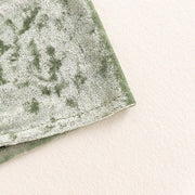 5 pcs Velvet Ruffled Stretchable Chair Sashes