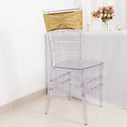 5 pcs Velvet Ruffled Stretchable Chair Sashes