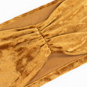 5 pcs Velvet Ruffled Stretchable Chair Sashes