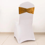 5 pcs Velvet Ruffled Stretchable Chair Sashes