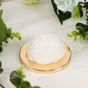 5 Peony Flower Scented Candles