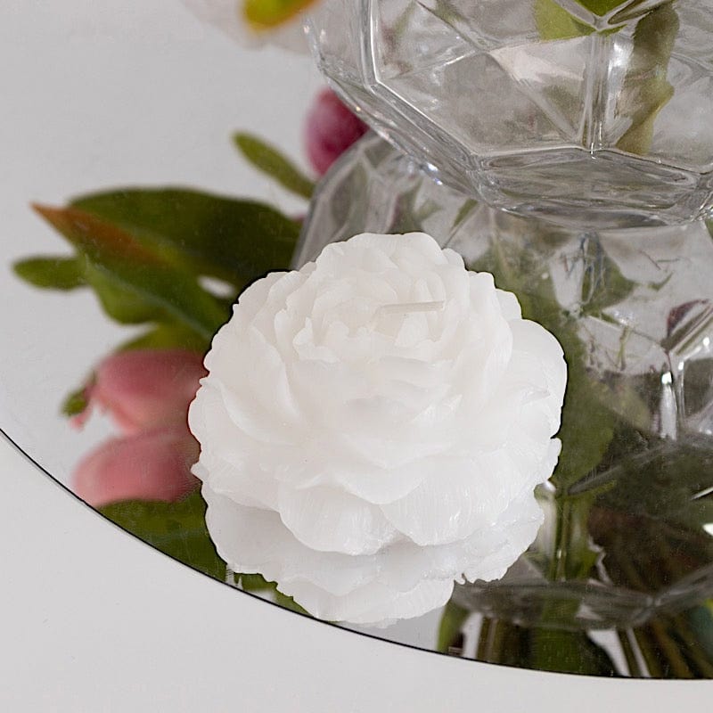 5 Peony Flower Scented Candles