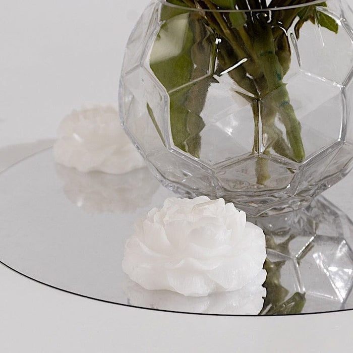 5 Peony Flower Scented Candles