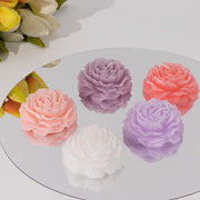 5 Peony Flower Scented Candles