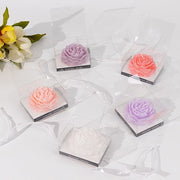 5 Peony Flower Scented Candles