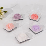 5 Peony Flower Scented Candles