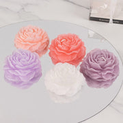 5 Peony Flower Scented Candles
