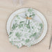 5 Polyester Floral Polyester Napkins - Dusty Sage Green NAP_PLY_FLOR_DSG